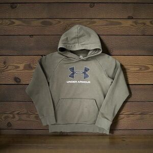Under Armour Kids Olive Green Hoodie